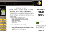 Desktop Screenshot of digital-frames-connect-people.com